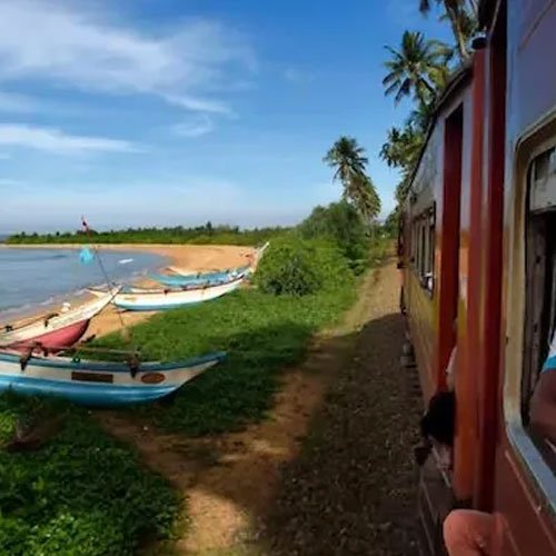 Colombo to Galle Train Ride